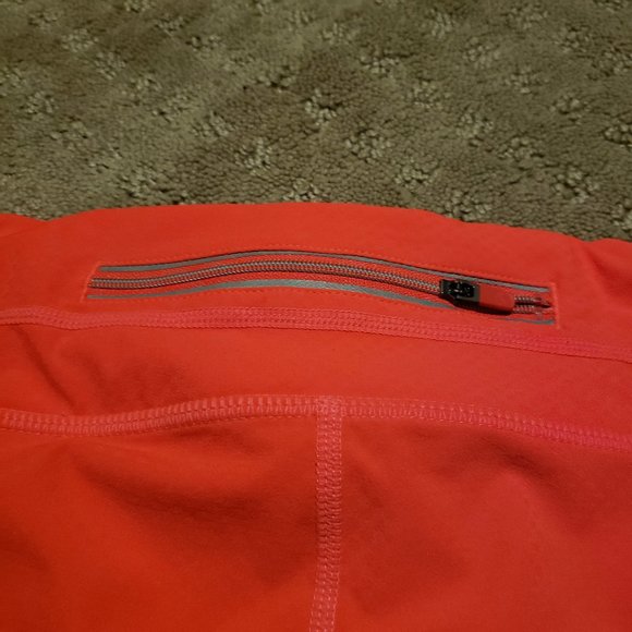 Athleta Cropped Leg Pants Orange / Pink | Women's Small S Athletic Workout Gym - Picture 5 of 8